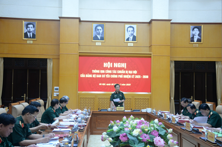 Defense Minister chairs conferences on Party congress preparations